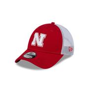 Nebraska New Era 9Forty Snapback Mesh Trucker